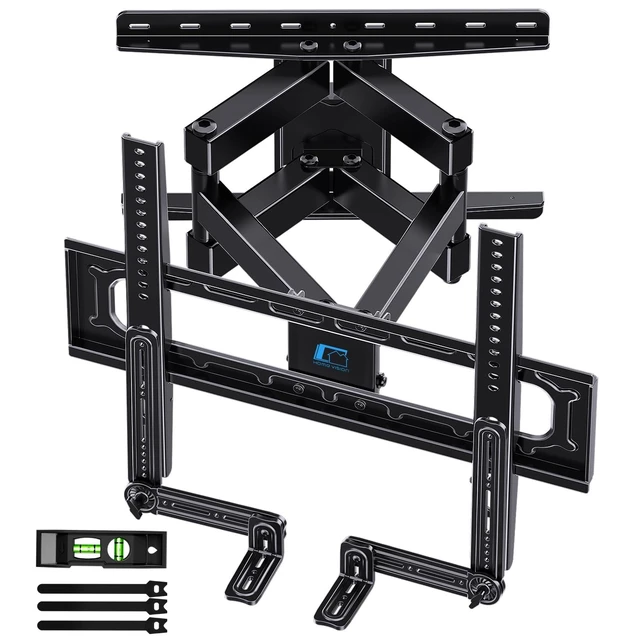 Alt view image 2 of 5 - HOME VISION Full Motion TV Mount Soundbar Bundle for 26-70" TVs, 132 lbs