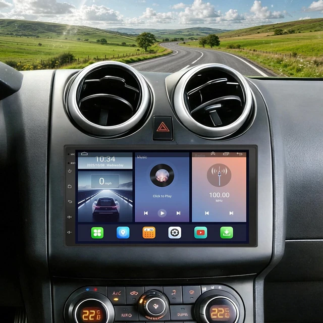 Main image of 7 Inch Andorid Universal Car Radio Stereo for Nissan with CarPlay & Android