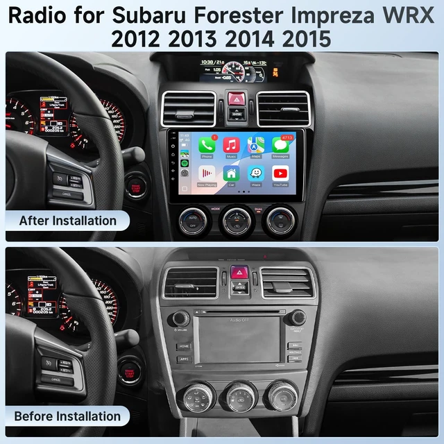 Alt view image 2 of 5 - Leadfan Linux Car Stereo Radio for Subaru WRX 2016-2021