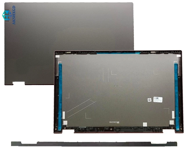 Main image of 5CB0Y85681 5CB1B02477 Replacement for Lenovo ideapad Flex 5-15IIL05 5-15ITL05 5-15ALC05 Laptop LCD Back Cover Top Case Rear Lid with Hinges Cover Gray