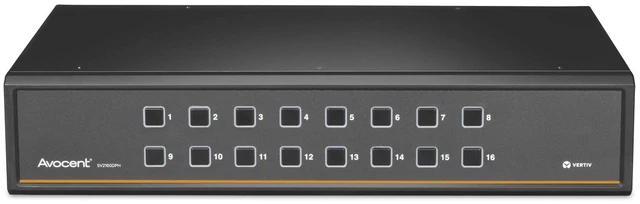 Main image of Vertiv Cybex SV2160DPH-400 SwitchView Desktop KVM 16-Port Single Head TAA