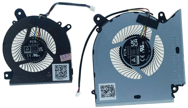 Main image of New CPU GPU Cooling Fan for MSI Katana GF76 Pulse GL76 GF66 GL66