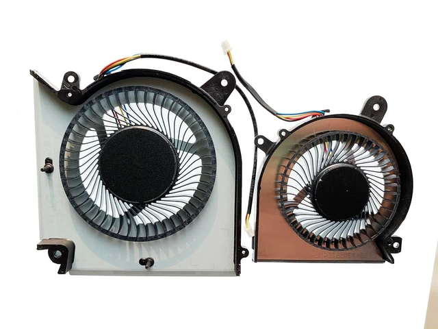 Alt view image 3 of 5 - New CPU GPU Cooling Fan for MSI Katana GF76 Pulse GL76 GF66 GL66