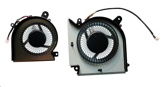 Alt view image 4 of 5 - New CPU GPU Cooling Fan for MSI Katana GF76 Pulse GL76 GF66 GL66