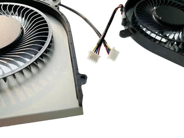 Alt view image 5 of 5 - New CPU GPU Cooling Fan for MSI Katana GF76 Pulse GL76 GF66 GL66