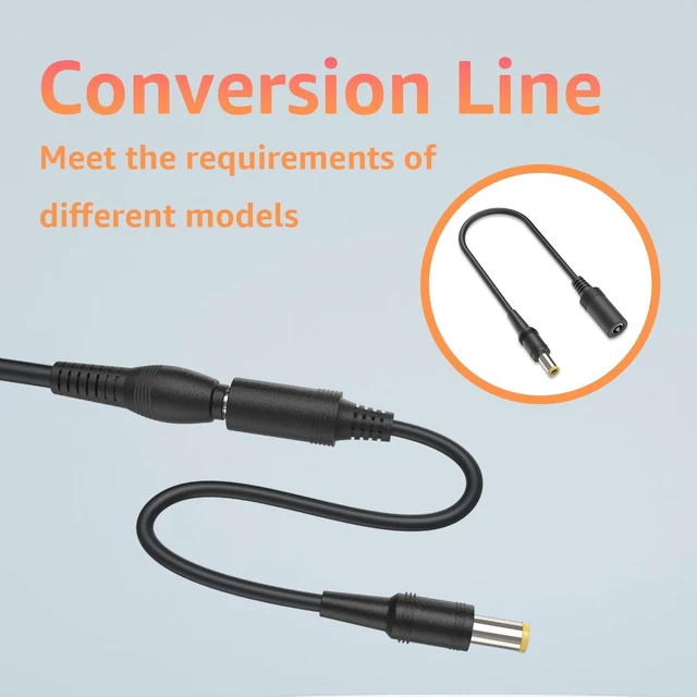 Alt view image 4 of 5 - 19V Charger Compatible with Rhythm Healthcare P2 E6 E7 Oxygen Concentrator