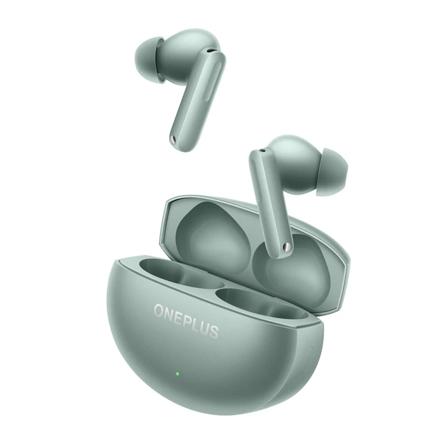 Alt view image 3 of 5 - OnePlus Buds 4 Bluetooth Wireless Earbuds, Zen Green, E513A, in-Ear, True Wireless with Active Noise Cancellation