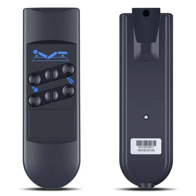 Alt view image 3 of 3 - 5 Pin 6 Button Remote Replacement for Okin Refined Hospital Bed