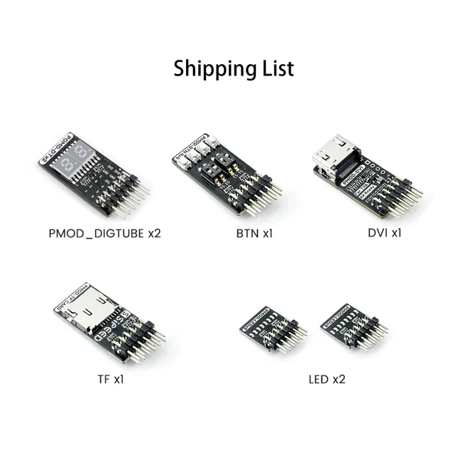 Alt view image 2 of 5 - Sipeed Tang PMOD Module FPGA Expansion Module, Compatible with Digilent Pmod Interface Standard, for FPGA Development Boards Tang Mega 138K Pro Dock Tang Primer 25K Dock (PMOD Kit)