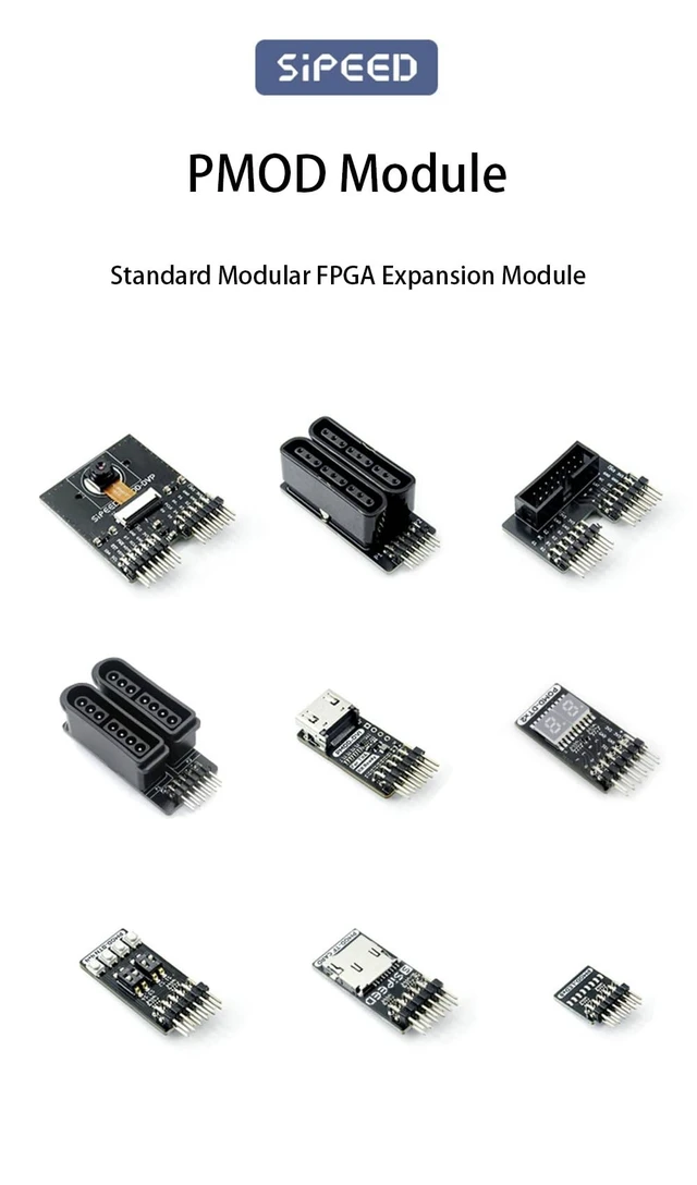 Alt view image 5 of 5 - Sipeed Tang PMOD Module FPGA Expansion Module, Compatible with Digilent Pmod Interface Standard, for FPGA Development Boards Tang Mega 138K Pro Dock Tang Primer 25K Dock (PMOD Kit)