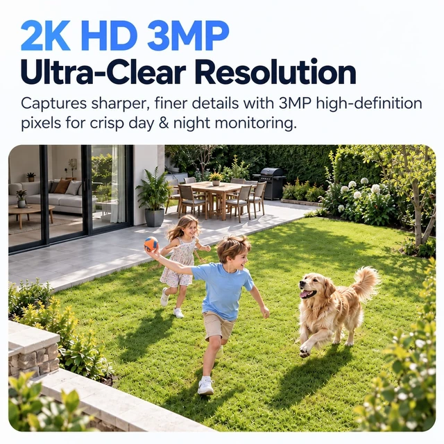 Alt view image 3 of 5 - NoahTec 2K Lightbulb Security Camera 5G&2.4G WiFi Security Cameras Wireless Outdoor Indoor,360Bulb Cameras for Home Security Outside Indoor,Motion Detection,Color Night Vision 4 Packs
