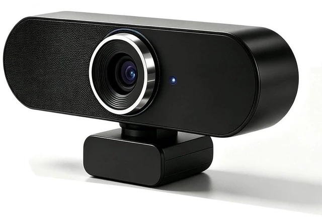 Main image of Meeasier 3-in-1 4K Webcam with AI Auto Tracking, Built-in Noise Reduction Mic & Powerful Camera Speaker, 90 FOV, 1/2.7 CMOS Sensor, Privacy Lens Cover, USB, Type, for Meeting Live Streaming