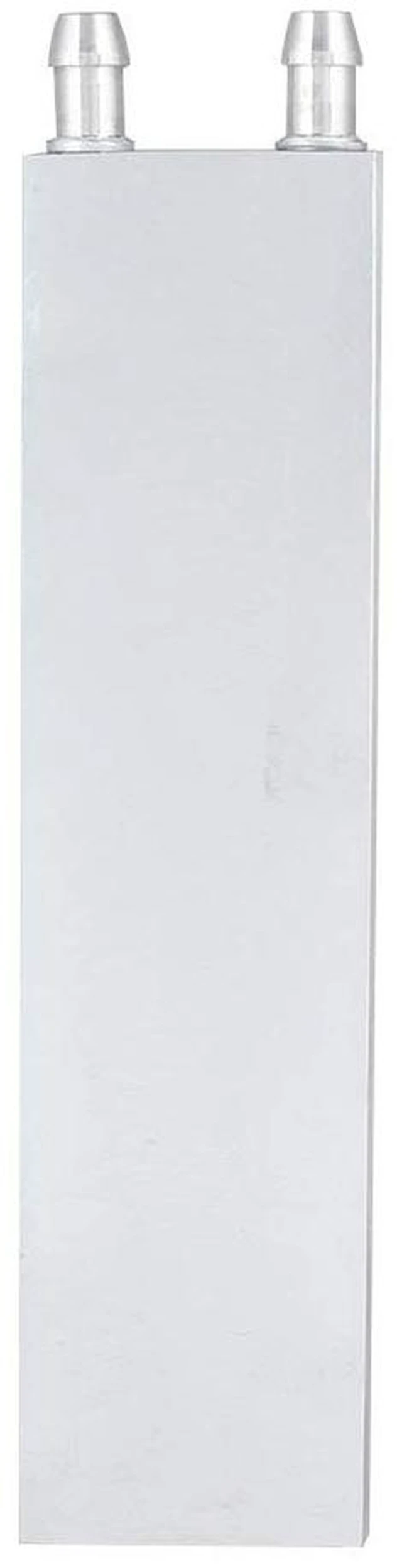 Main image of MUNEFE Aluminum Water Cooling Block, Heat Sink Water Cooled Exchanger, PC Computer CPU Graphics Radiator for Managing Thermal Loads in Industrial Environments(40x160mm)