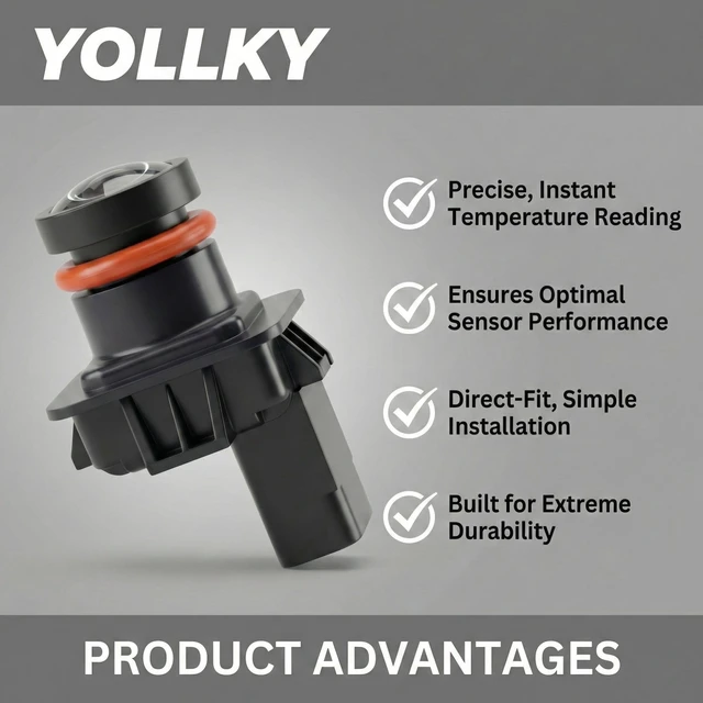 Alt view image 4 of 5 - YOLLKY Rear View Backup Camera for Lincoln MKX 2013-2015
