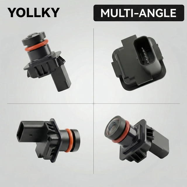 Alt view image 5 of 5 - YOLLKY Rear View Backup Camera for Lincoln MKX 2013-2015