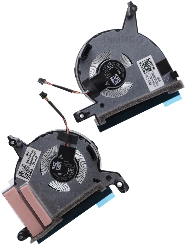 Main image of Deal4GO CPU & GPU Graphics Cooling Fan ND35C13 ND35C14 Replacement for Asus ROG Ally X (2024) RC72LA Gaming Console