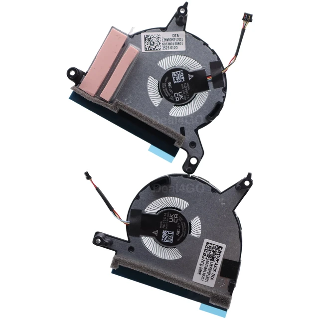 Alt view image 4 of 5 - Deal4GO CPU & GPU Graphics Cooling Fan ND35C13 ND35C14 Replacement for Asus ROG Ally X (2024) RC72LA Gaming Console