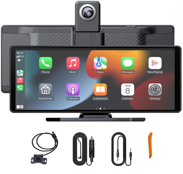 Main image of 10 Inch Wireless Apple CarPlay & Android Auto Screen for Car