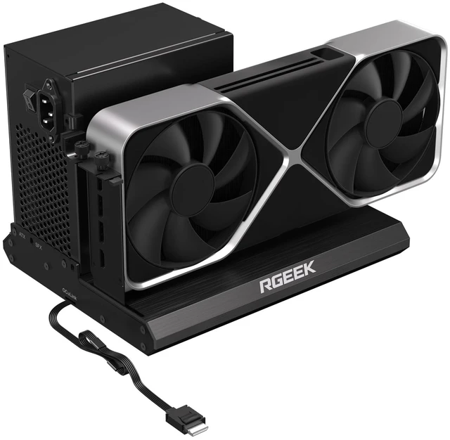 Main image of RGEEK OCuLink eGPU Dock PCIe 5.0 X4 128Gbps for External Graphics Card eGPU