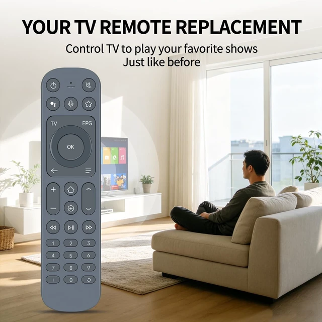 Alt view image 2 of 5 - Remote Control for MagentaTV One (2nd Gen) T4HIU2331/35KA TV Stick TV Box
