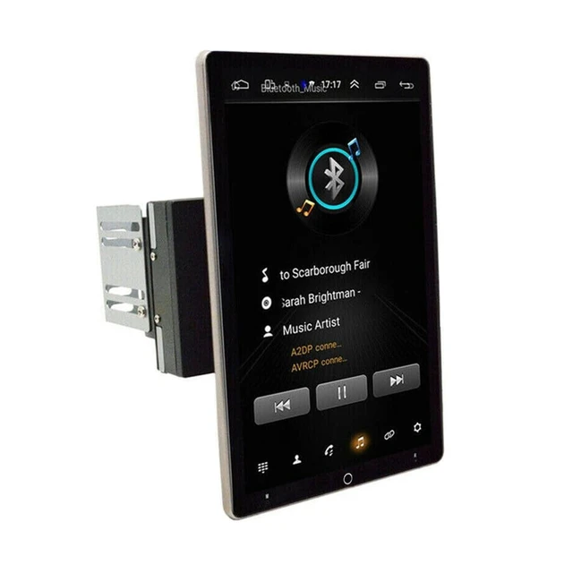 Alt view image 4 of 5 - 2+64G Double Din Car Radio for Chevrolet Traverse 2009-2017 with Wireless Carplay Android Auto, 10" Rotatable Touchscreen Car Stereo GPS Navigation Radio Bluetooth WiFi AHD Backup Camera FM/RDS