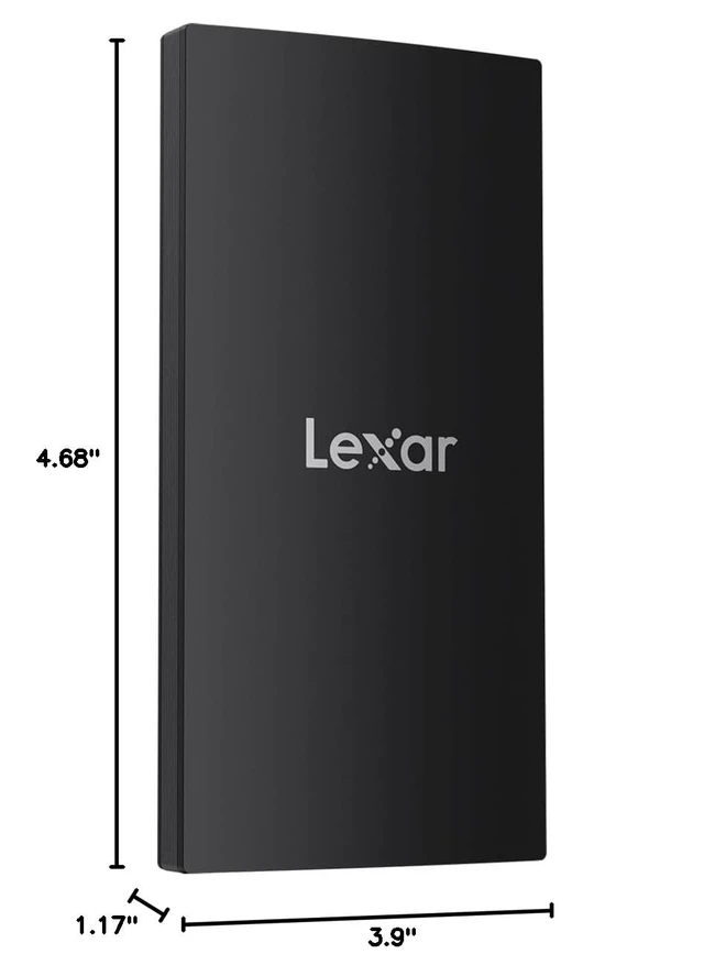 Alt view image 4 of 4 - Lexar SL300 2TB SSD USB 3.2 GEN 2 Portable Solid State Drive