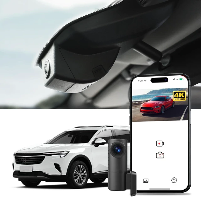 Main image of Mercylion G349 4K+2K Car Dash Cam Front and Rear,Integrated Dash Camera for Toyota Camry 2021-2025,OEM Factory Look, UHD 3840P Video, Built-in WiFi & APP,FREE128G