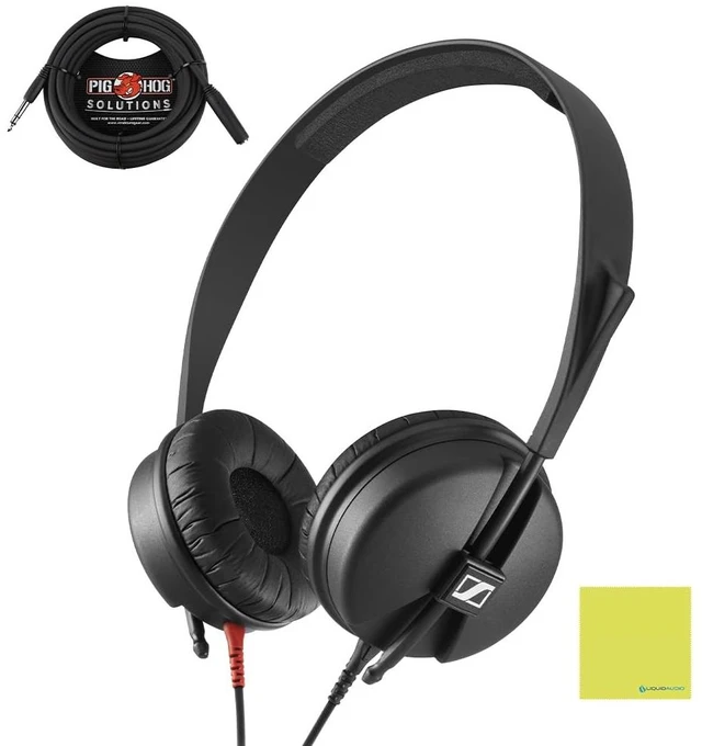 Main image of Sennheiser HD 25 Light On-Ear DJ Headphones, Black