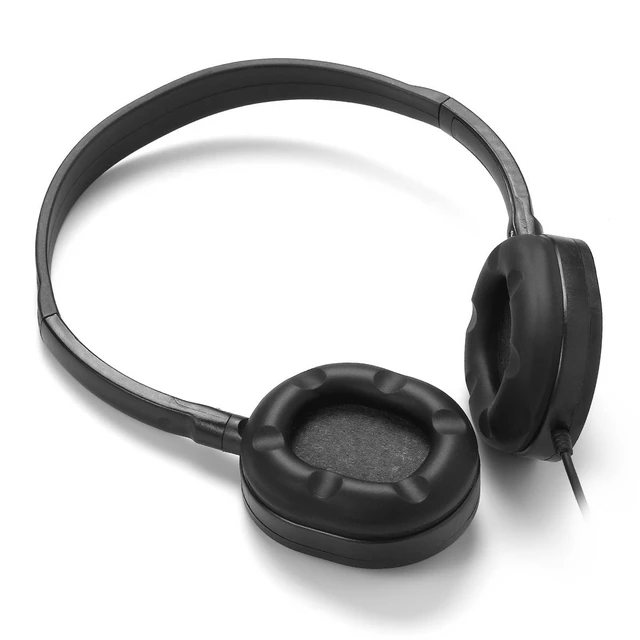 Alt view image 3 of 5 - Kaysent Wholesale Bulk Low Cost Earphone Earbuds Headphones (KHP-50) 50 Pack Wholesale Headphone for School,Airplane,Hospital,Students,Kids and Adults