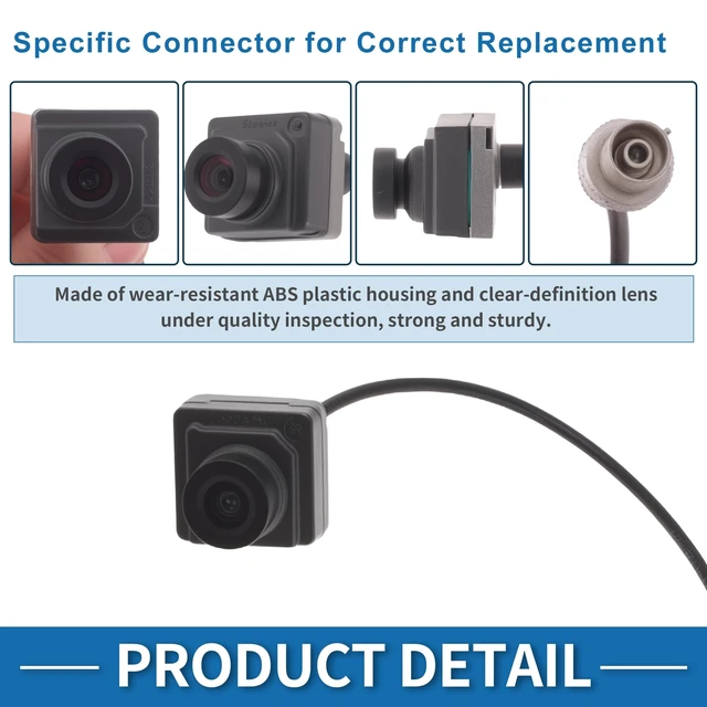Alt view image 4 of 5 - A ABSOPRO Rear Camera for Chevy for GMC for Sierra Silverado 1500 2500 3500