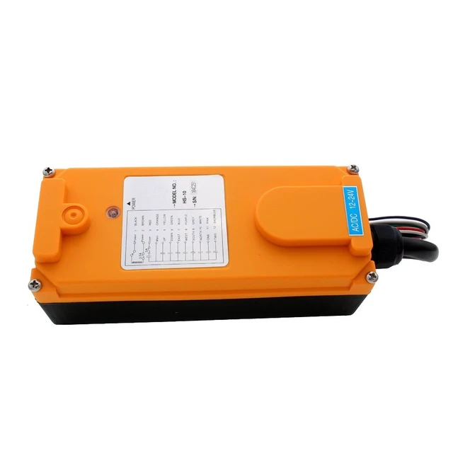 Alt view image 3 of 5 - creatorele 10-Key Industrial Crane Remote Control, AC/DC 12-24V
