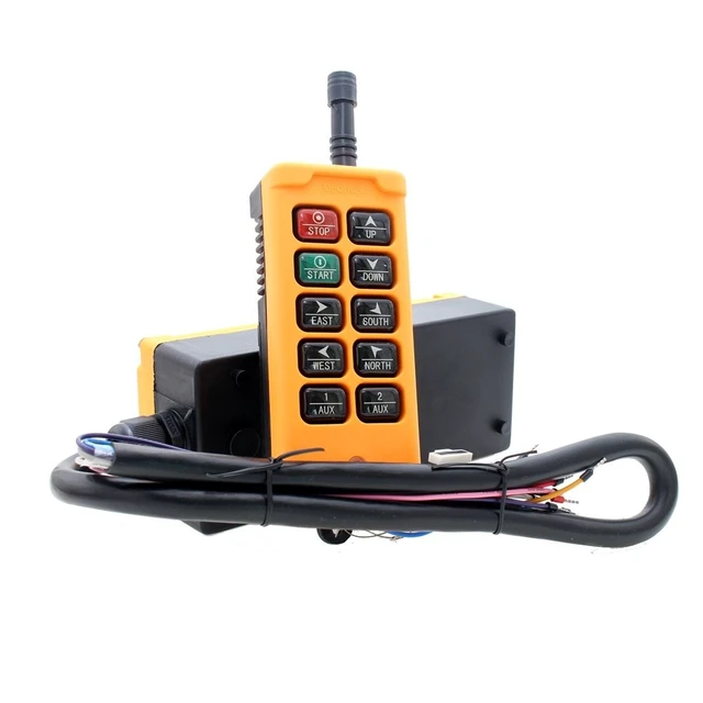 Alt view image 5 of 5 - creatorele 10-Key Industrial Crane Remote Control, AC/DC 12-24V