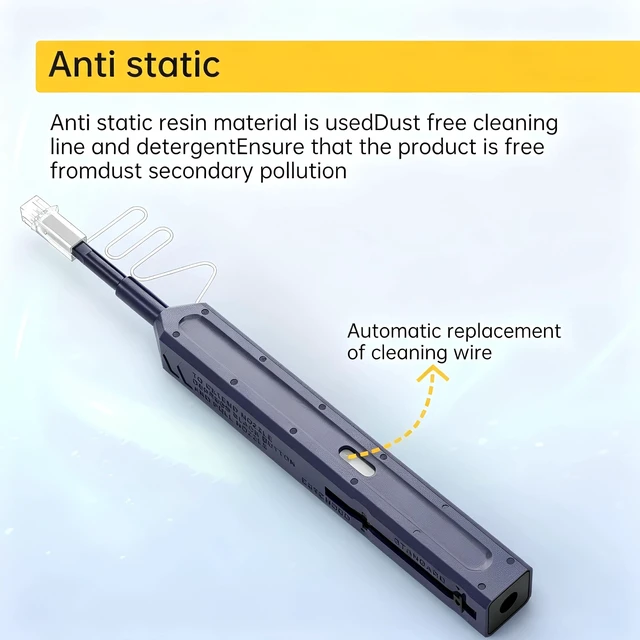 Alt view image 2 of 5 - SK-LINK 1.25mm One-Click Fiber Optic Pen LC/MU 5pk