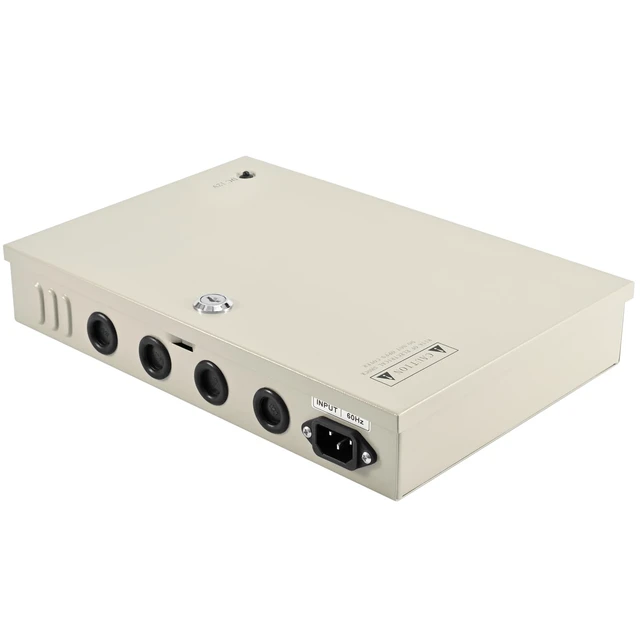 Alt view image 5 of 5 - CCTV Power Supply Box 18-Channel 12V 10A with Resettable Fuse