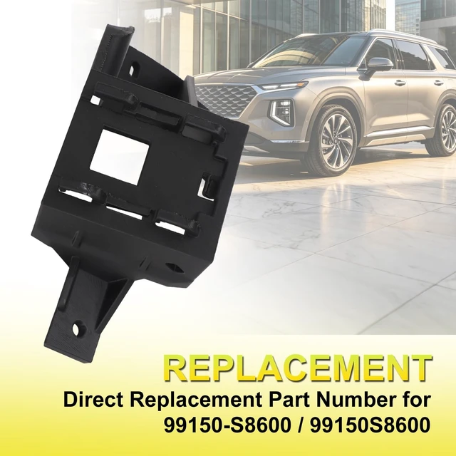 Alt view image 2 of 5 - Alpha Rider for 2023-2025 Hyundai Palisade Rear Blind Spot Sensor Bracket