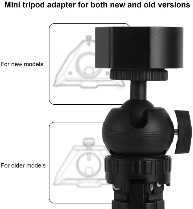 Alt view image 3 of 5 - Mini Tripod Stand Mount with Aluminum Adapter for Starlink, Portable & Adjustable Tripod Mount for Starlink Mini Satellite Dish New & Old Models Camping Hiking RV Travel Accessories