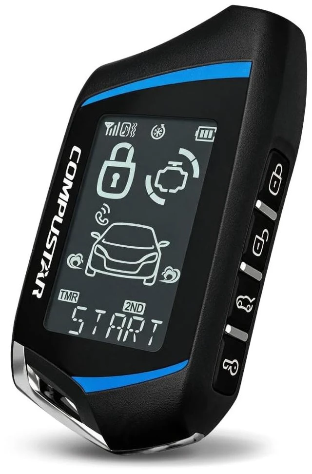 Main image of Compustar T9 2-Way Interactive LCD Replacement Remote with 3000' Range