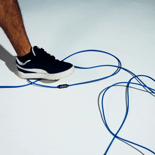 Alt view image 4 of 5 - Loloboo Tethering Cable, 10Gbps, USB-C Tethering, Triple-Shielded, Blue (16.4, feet)
