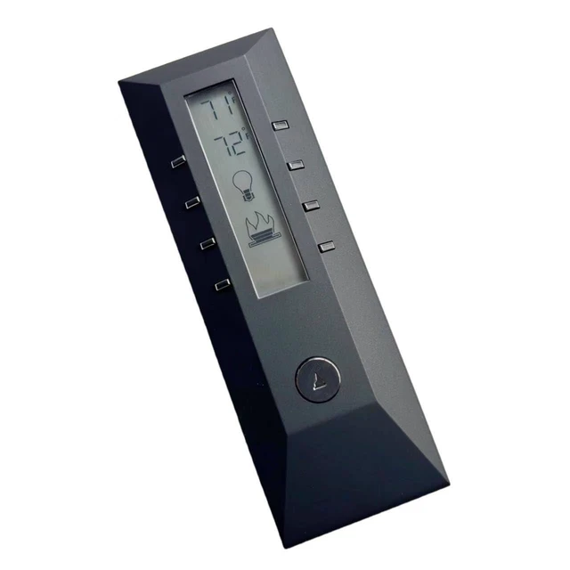 Alt view image 2 of 3 - New Backlight Remote Control for Dimplex DF Series 33" Electric Log Firebox Insert -Model:DF3033ST