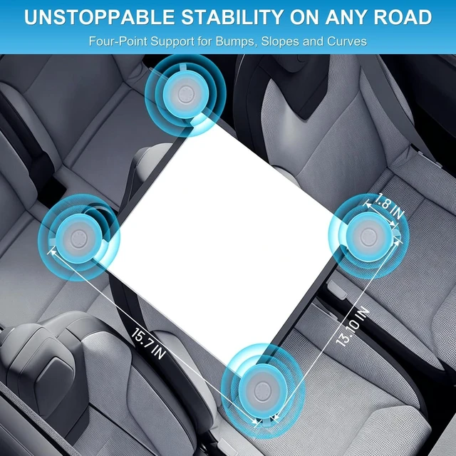 Alt view image 2 of 5 - Spongiduits Starlink Mini Car Mount Suction Cup Holder for Window & Sunroof, Secure Vehicle Mounting Kit with 2 Spare Cups and Anti-Slip Pad, Starlink Mini Accessories for RV, Truck, Boat, Black