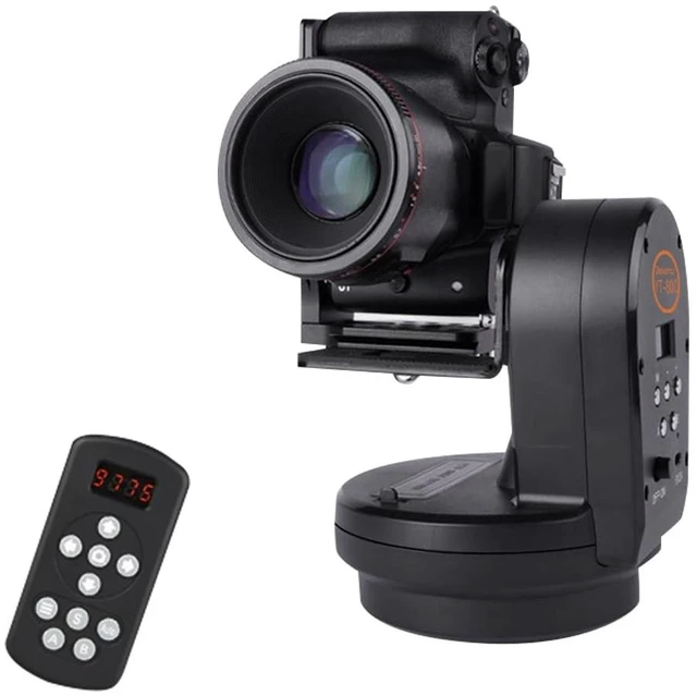 Main image of Venidice YT-800 Remote Control Pan Tilt Head, Automatic Motorized Rotating Panoramic Head for Smartphones/DSLR Cameras/Action Cameras (Limited Weight Under 1kg)