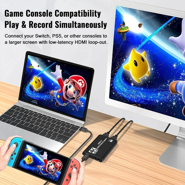 Alt view image 3 of 5 - HDMI Video Capture Card 1080P 60FPS, USB 3.0 Game Capture Device