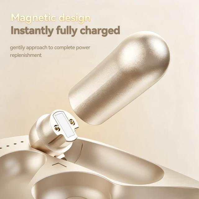 Alt view image 4 of 5 - OceanSounds Open Ear Headphones with Swappable Battery (Beige)
