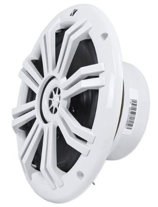 Alt view image 5 of 5 - 4 x Kicker 6.5" Marine Boat Coaxial White Speakers Combo Bundle With Pyle Elite Series 400 Watt 4-Channel Marine Car Bluetooth Amplifier and 8 Gauge Total Amplifier Installation Wiring Kit