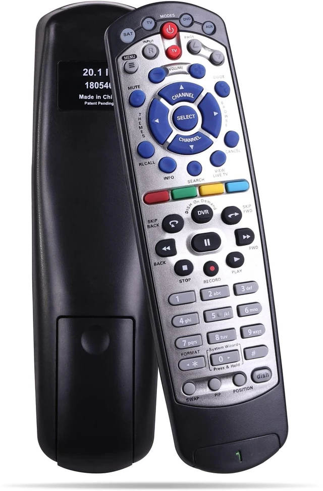 Main image of New IR Remote Control for Dish Network 20.1 IR Satellite Receiver TV DVD VCR