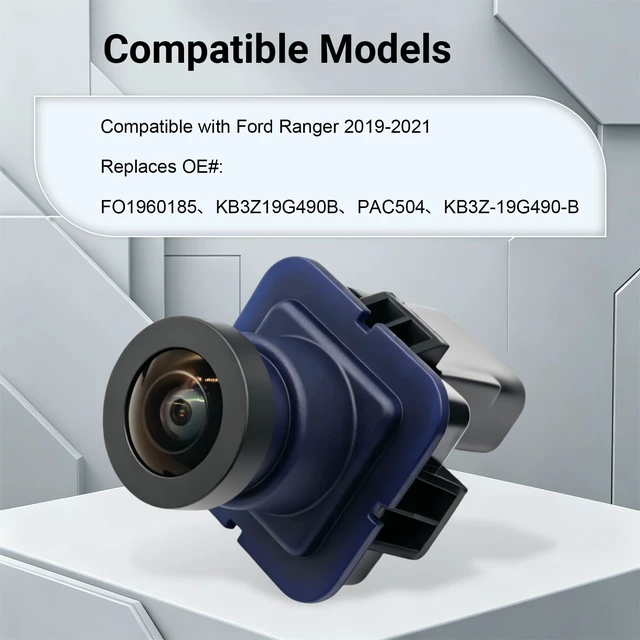Alt view image 5 of 5 - KB3Z-19G490-B Rear Camera Compatible with Ford Ranger 2019 2020 2021