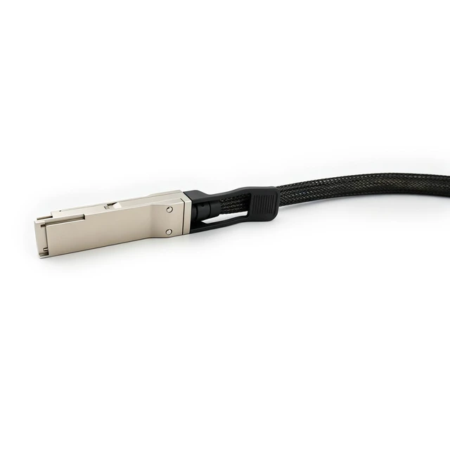Alt view image 5 of 5 - LEEBICHEN 0.5m/1.64ft 400G QSFP112 to QSFP112 DAC Cable Compatible with NVIDIA DGX Spark & Other GB10 AI Systems, 30AWG Passive Direct Attach Copper Twinax, 400G Ethernet INFINIBAND Stacking Cable