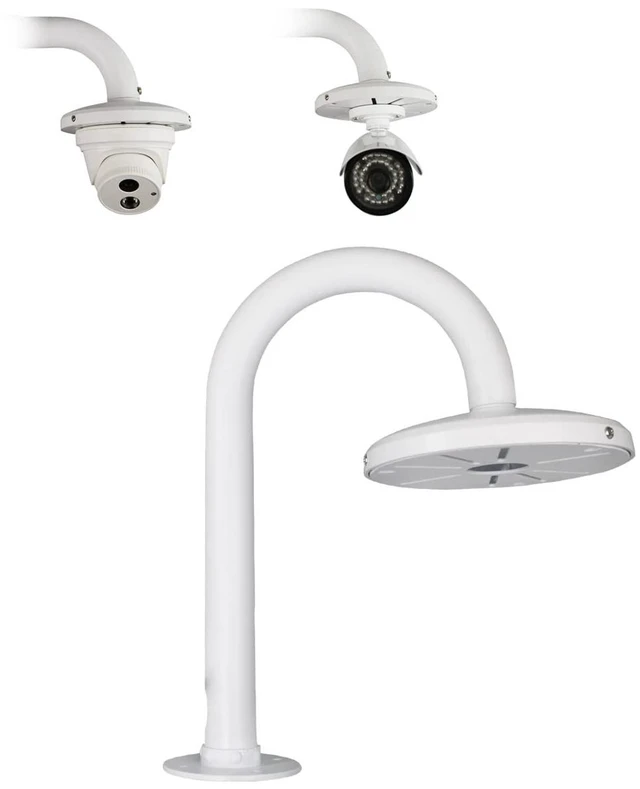 Main image of compcctv Security Camera Mount Bracket, Dome Camera Mount Universal Camera Wall Mounting Bracket for CCTV Security Camera/IP Camera, U Type (11.8 inch)