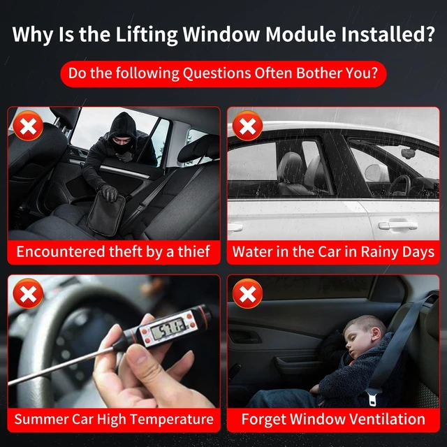 Alt view image 5 of 5 - Glass Lifting Smart Module for 2024-2027 Toyota Land Cruiser 250 1958