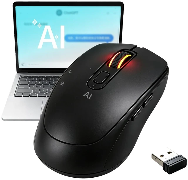 Main image of MTCA AI Mouse for Computer (Black)
